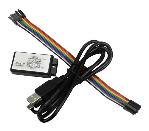 Mini Analizzatore Logico USB 8 Canali CY7C68013A 24MHz Con Sigrok PulseView, Compatibile Windows/Linux/Mac - 3