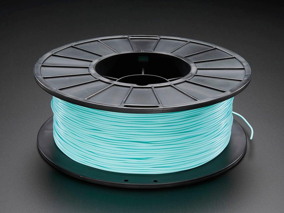 Adafruit PLA-filament voor 3D-printers - 1,75 mm diameter - Blauwgroen - 1 kg