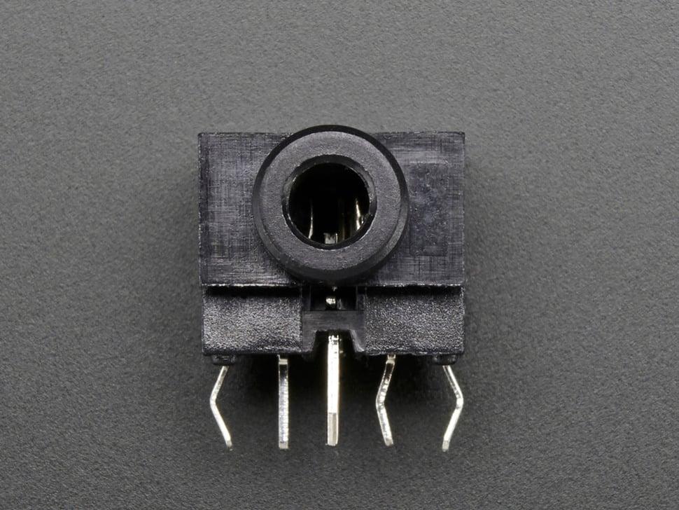 Adafruit breadboard -vriendelijke 3,5 mm stereo hoofdtelefoonaansluiting