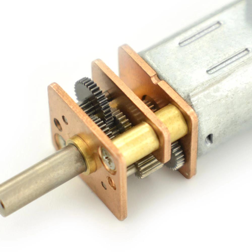 DFRobot Micro-metalen tandwielmotor met encoder - 6 V 41 tpm 380:1