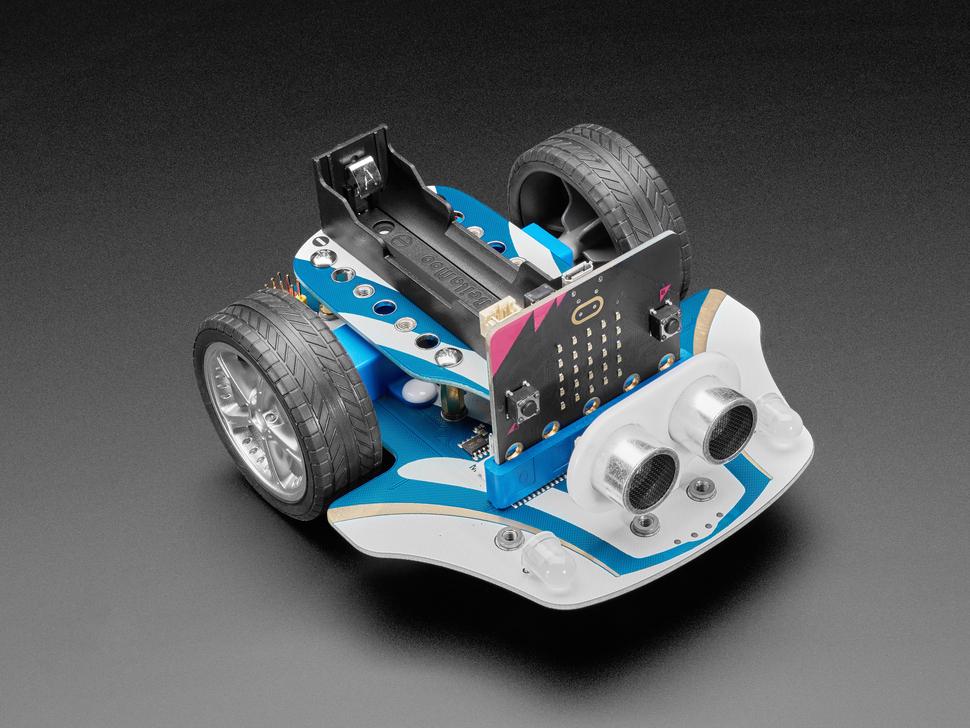 Adafruit ELECFREAKS Smart Cutebot Pro Programmeerbare Robotauto voor micro:bit