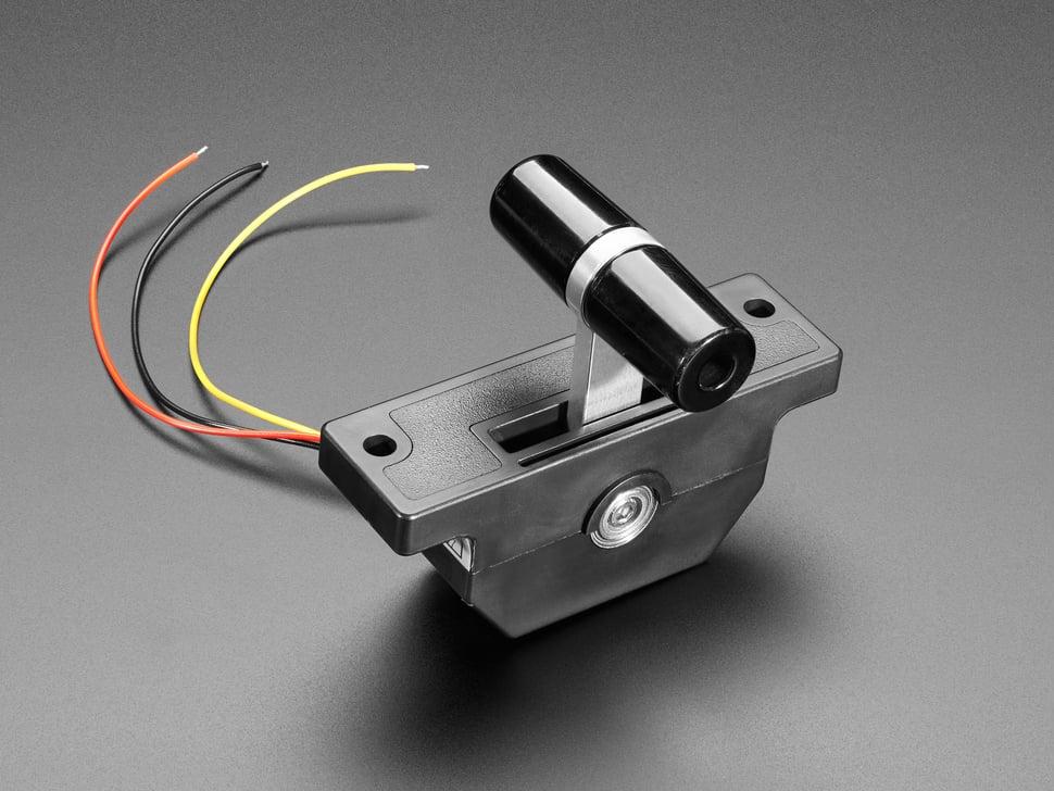 Adafruit Kleine zwarte T-Bar Hall Effect Fader - 5V