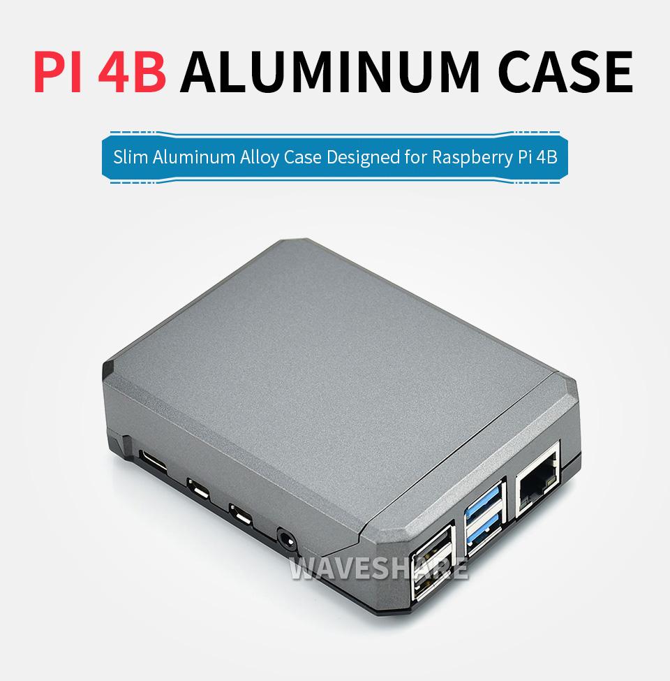 Argon NEO: A Slim Aluminium Case for Raspberry Pi 4, Passive Cooling