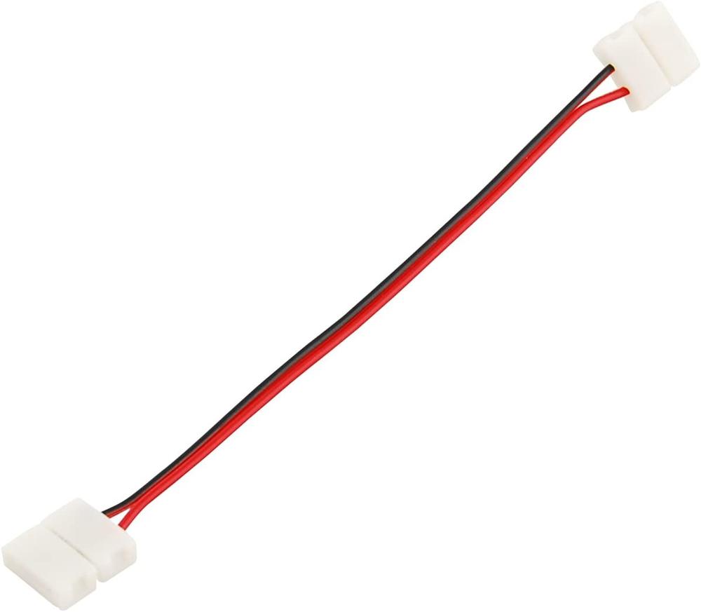 15cm Solderless led strip connector 10mm