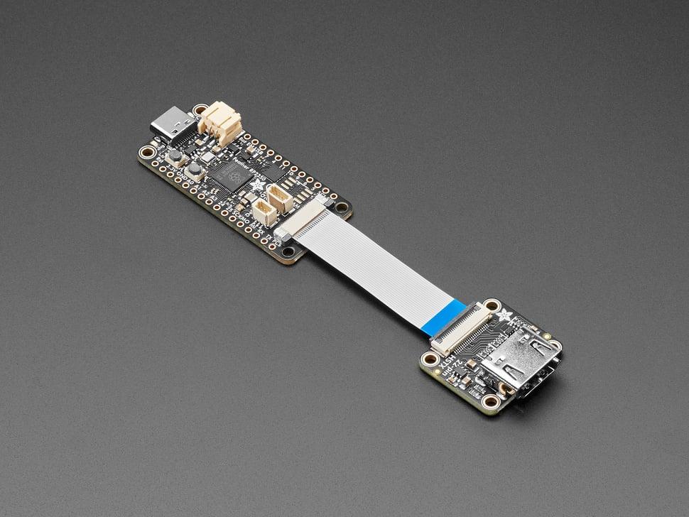 Adafruit RP2350 22-pins FPC HSTX naar DVI-adapter voor HDMI-schermen