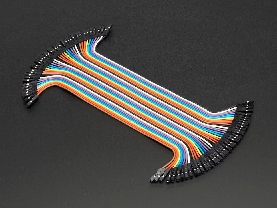 Adafruit Premium female /vrouwelijke jumper wires - 40 x 6"