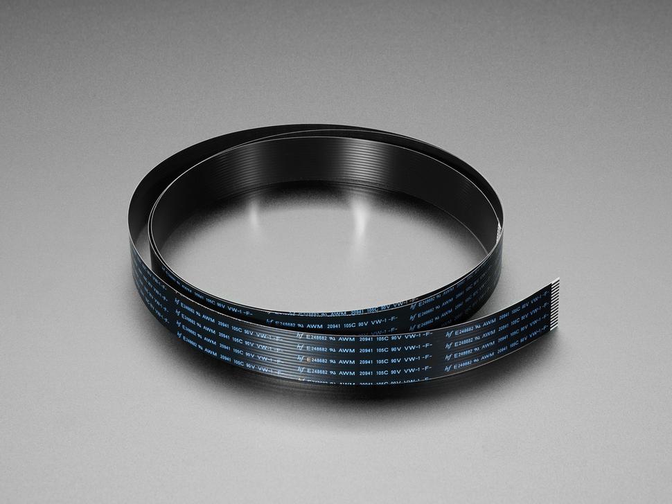 Adafruit Flex Cable for Raspberry Pi Camera or Display - 1 meter