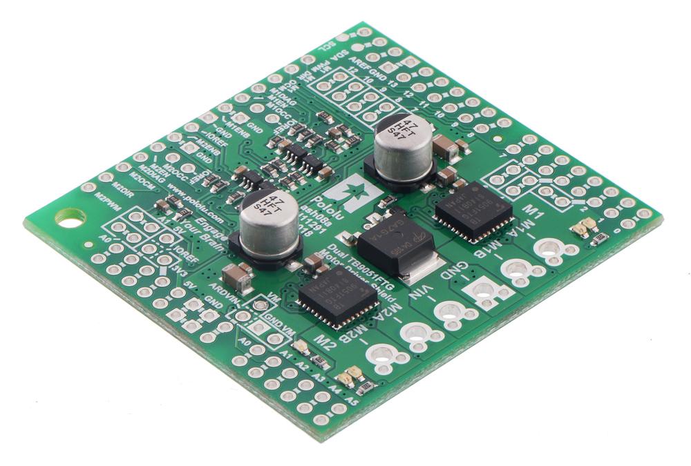 SCUDO MOTORE/PASSO/SERVO/ROBOT PER kit Arduino I2C v2 con driver PWM