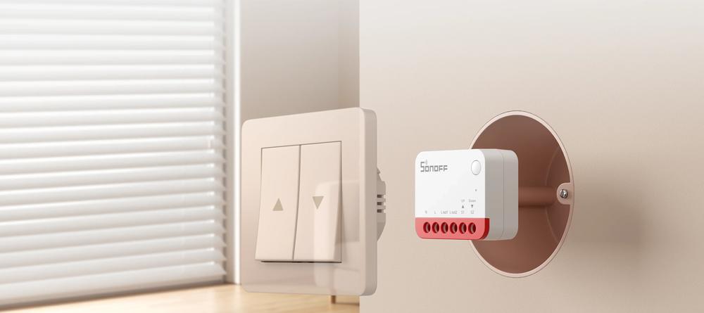 Itead Interrupteur intelligent pour volet roulant Zigbee SONOFF MINI ...