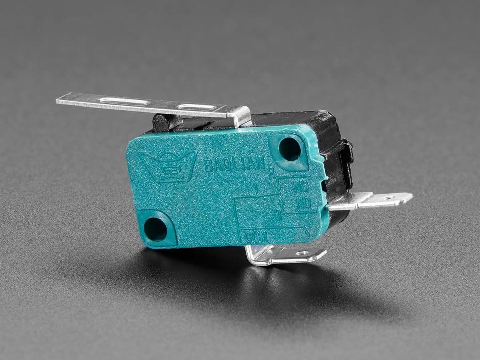 Adafruit Microschakelaar met hendel - 2 aansluitingen