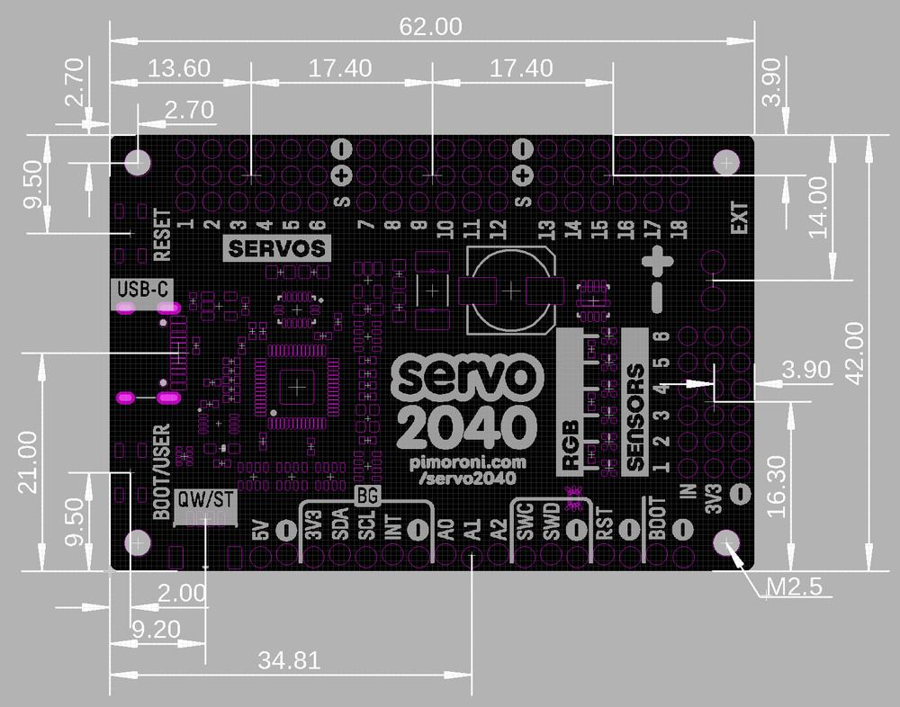 Servo 2040 18 Channel Servo Controller Opencircuit