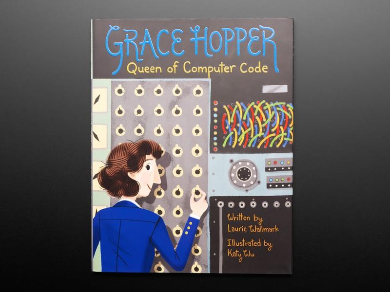 Adafruit Grace Hopper: Reina del código informático, por Laurie ...