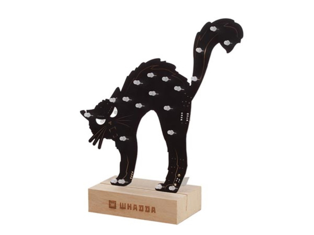 Whadda XL-Soldeerkit - Grimmige kat voor Halloween