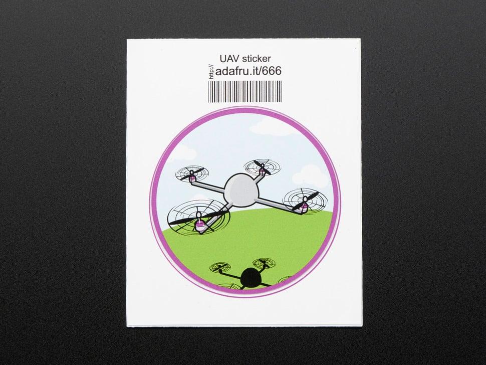 Adafruit Educatieve mini-UAV's - Sticker!