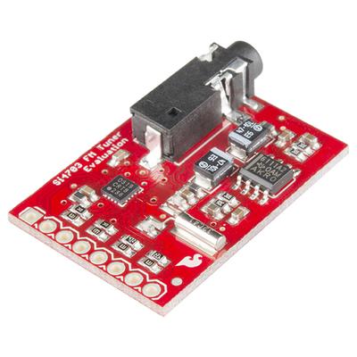 Carte D’évaluation Tuner FM Si4703 – Récepteur RDS/RBDS, Compatible AVR PIC ARM – 29,3 X 22,4 Mm