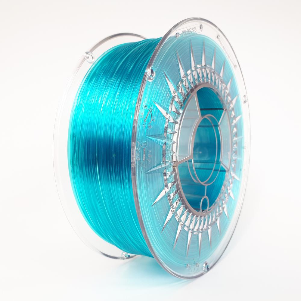 PETG Filament 1.75mm - 1kg - Transparent blue