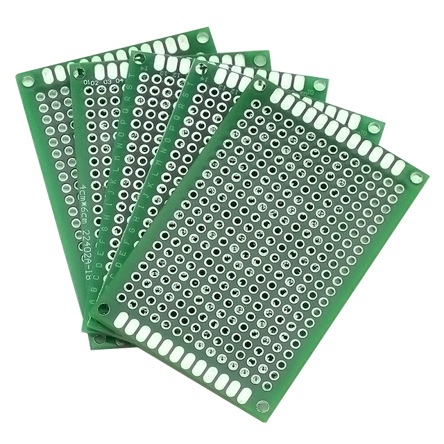 Double Sided Prototyping PCB 4x6cm - 5 pieces