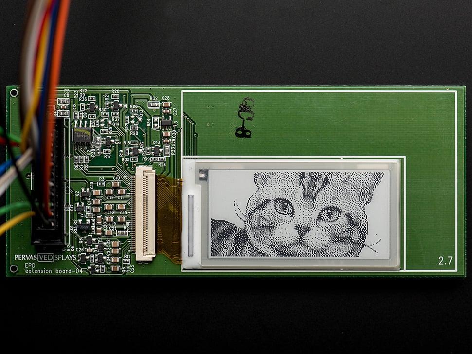 Adafruit RePaper - 2.0" Grafisch eInk- board