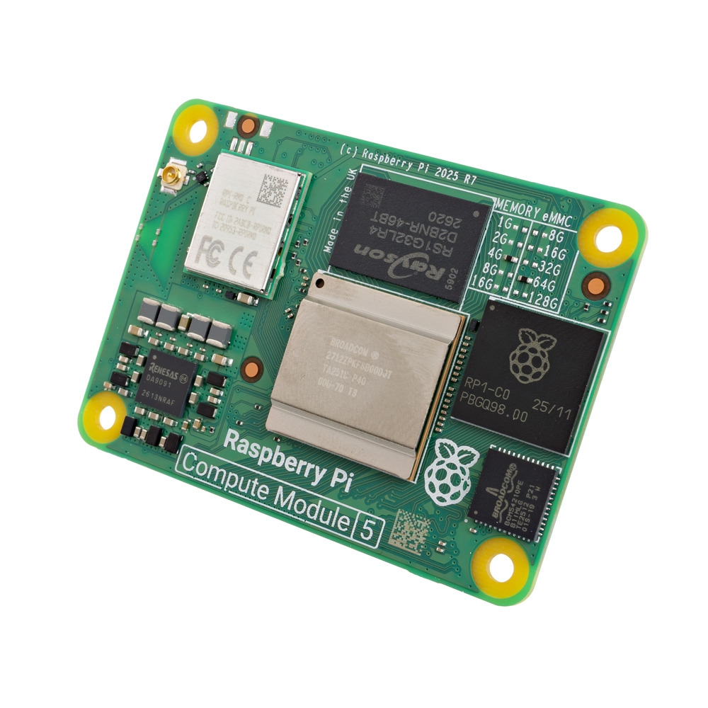 Sparkfun Raspberry Pi Compute Module 5 64GB - 4GB RAM (Wireless)