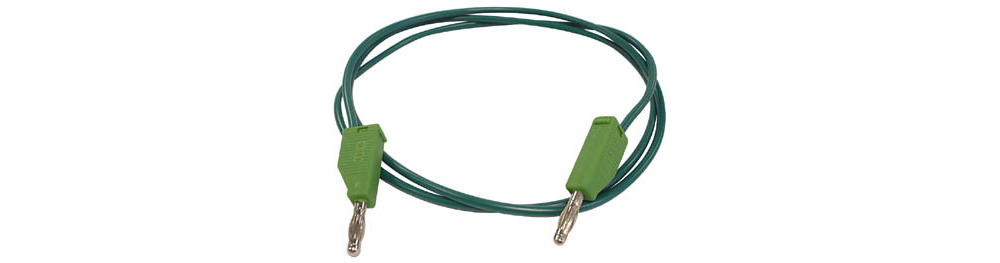 Velleman MEETSNOEREN 4mm Spina a Banana Stampata - Verde