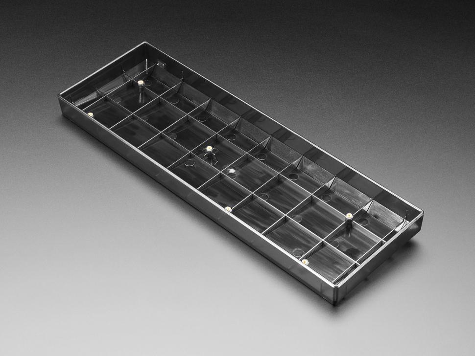 Adafruit Doorschijnend rookplastic 65% / JKDK K68 toetsenbordbehuizing