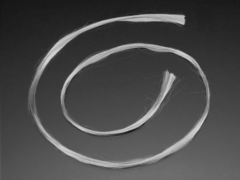 Adafruit Geleidende vezel - roestvrij staal 20um - 10 gram