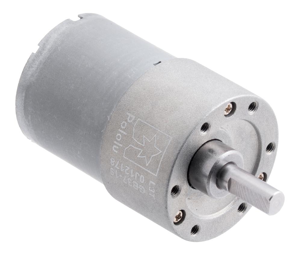 19:1 Metal Gearmotor 37Dx52L mm 12V (Helical Pinion)