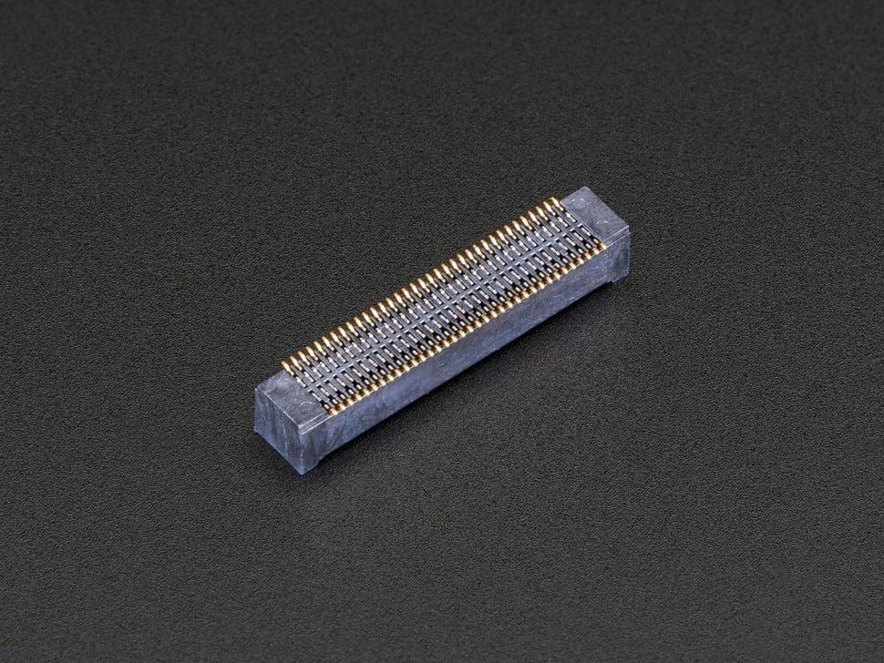 Adafruit 70-pins Hirose Receptacle- header voor Intel Edison - 3 mm hoog