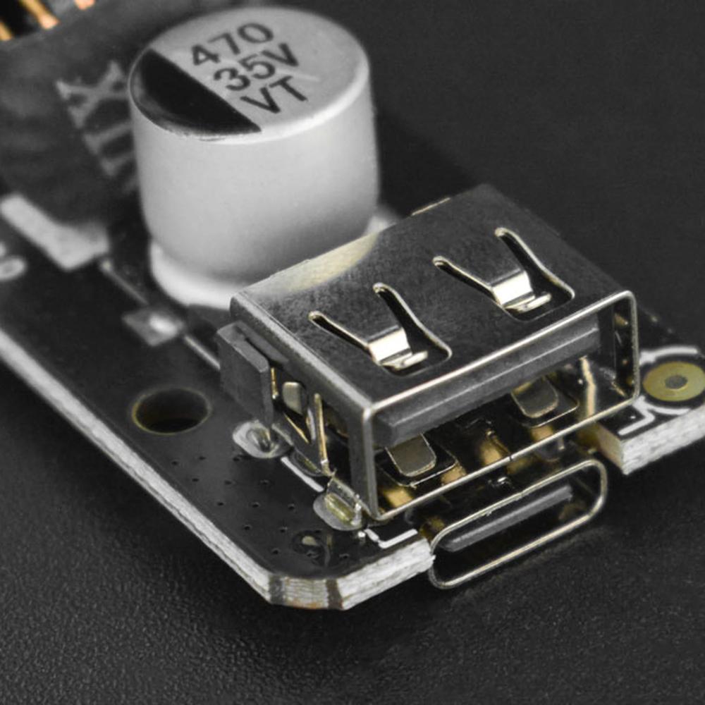 DFRobot DC-DC Fast Charge Module 10.5~32V to 5V3A - Opencircuit