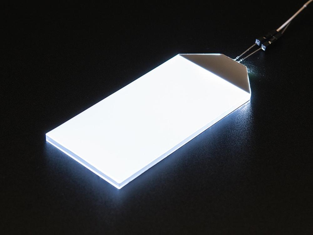 Witte LED-achtergrondverlichtingsmodule - Groot 45 mm x 86 mm