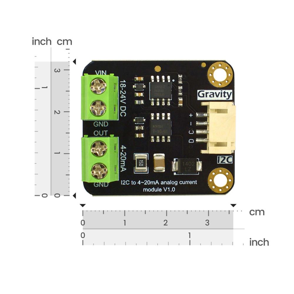 Gravity: modulo DAC I2C 4-20mA (compatibile con Arduino ) - Opencircuit
