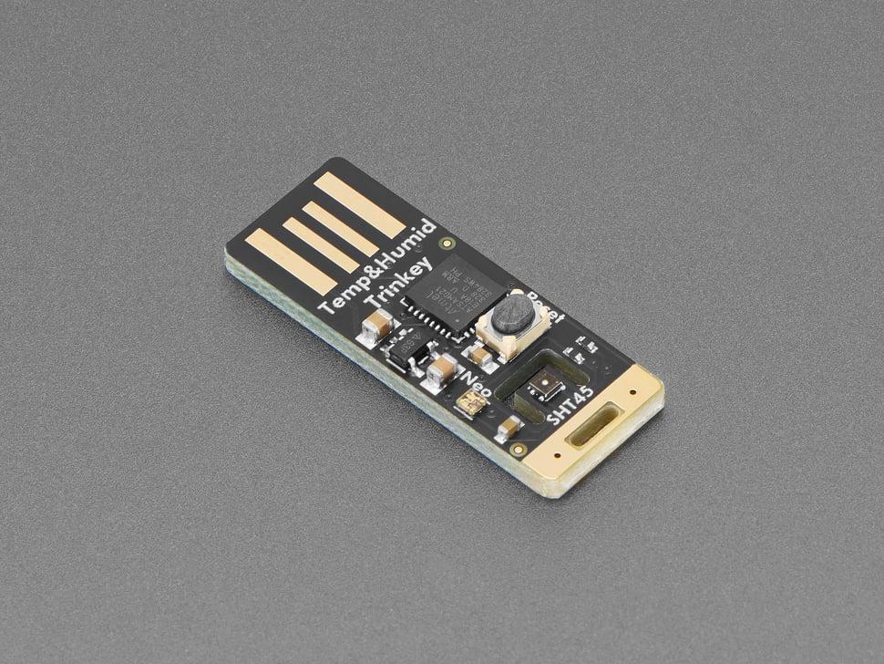 Adafruit SHT45 Trinkey - USB Temperatuur- en Vochtigheidssensor met PTFE