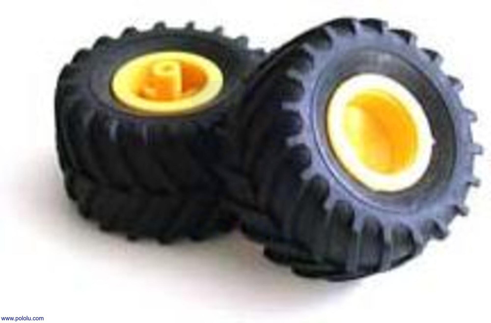 Pololu Tamiya 70096 Pneumatici Fuoristrada (2 pneumatici)