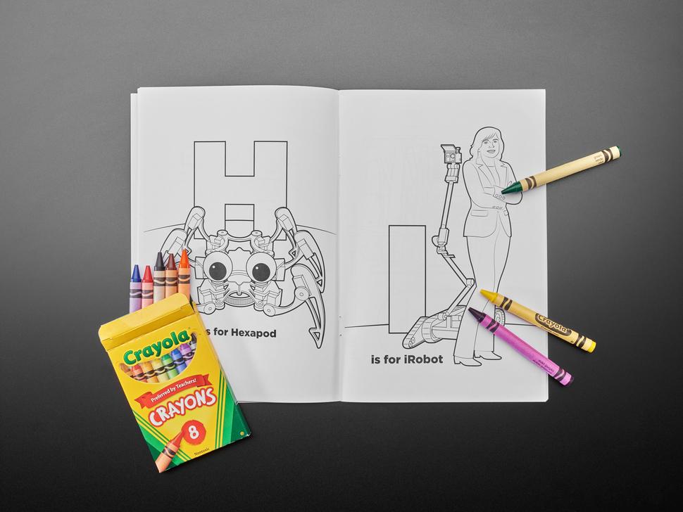 Adafruit Crayola Crayons - Regenboog 8-pack