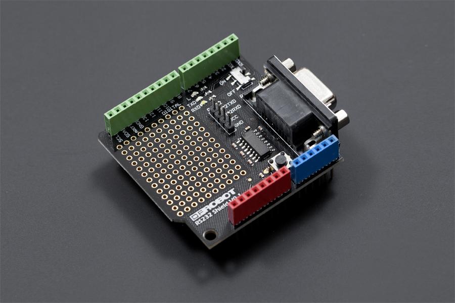 RS232 Shield för Arduino