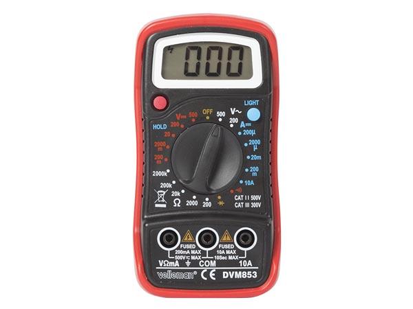 Digital multimeter - cat. III 300V / cat. II 500V - 1999 counts - data ...