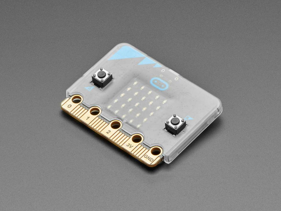 Adafruit Doorschijnende case voor Micro:bit