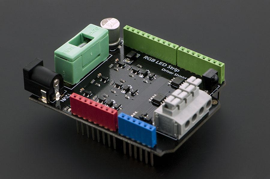 Escudo de controlador de tira de LED RGB v1.0