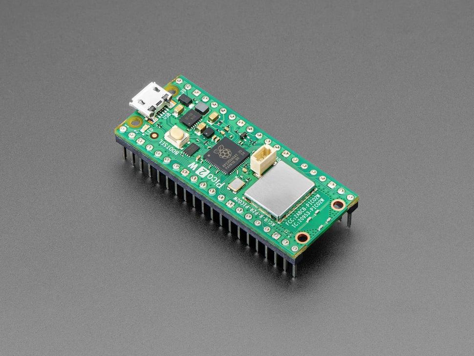 Adafruit Raspberry Pi Pico 2W met Header