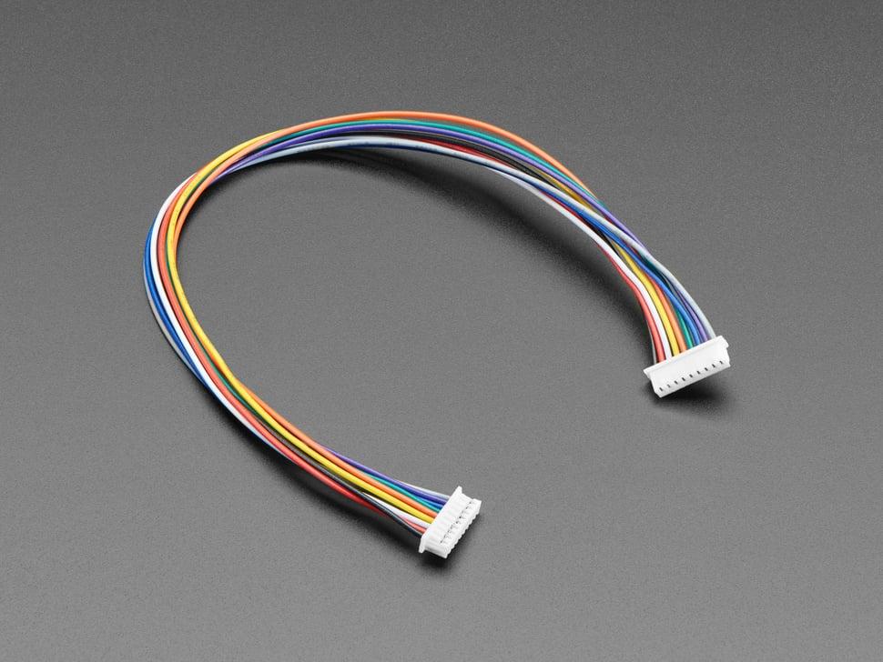 Adafruit 1,25 mm pitch 9-pins kabel 20 cm lang 1:1 kabel