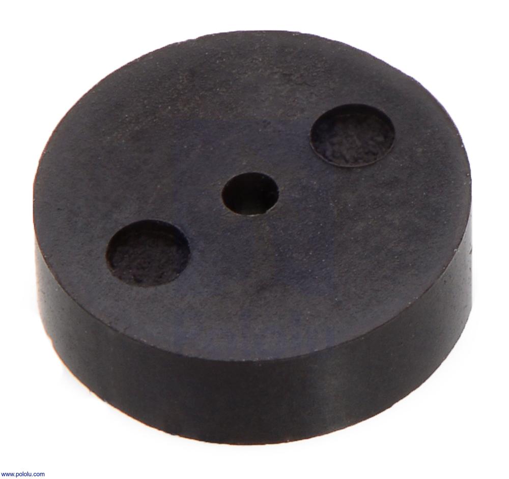 Magnetic Encoder Disc for Micro Metal Gearmotors, OD 7.65 mm, ID 1.0 mm ...