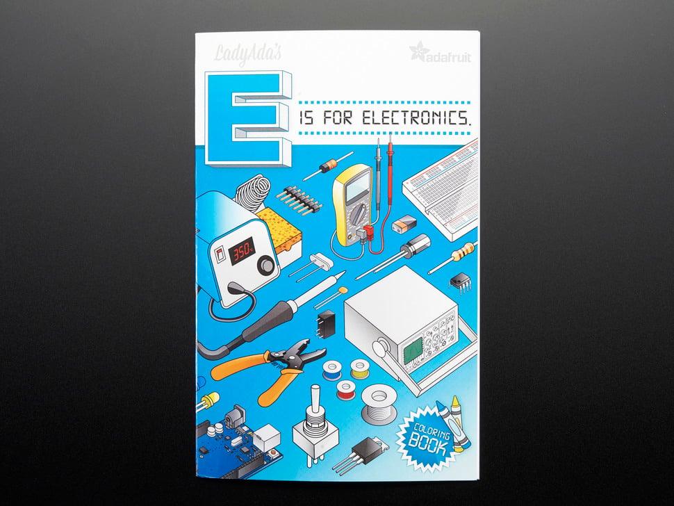 Adafruit Kleurboek - "Ladyada's E staat voor elektronica"