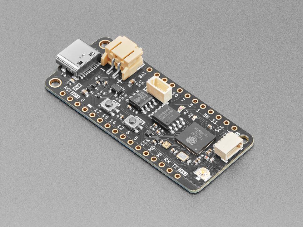 Adafruit FeatherS3 ESP32-S3 met u.FL door Unexpected Maker