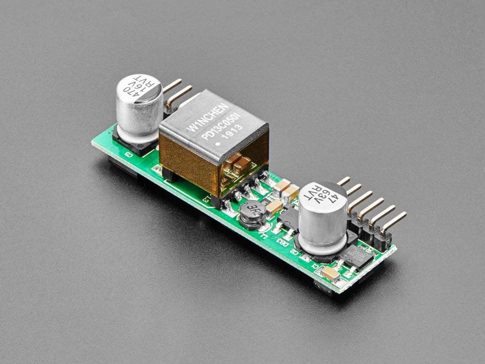 Adafruit 5V 1.8A geïsoleerde output PoE-module - voor Raspberry Pi 3 B+ of 4