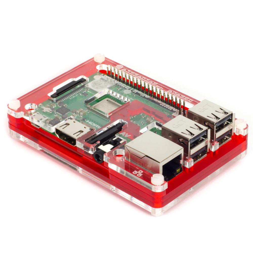 Pimoroni Pibow 3 B+ Coupé (Raspberry Pi 3 B+, 3 en 2)
