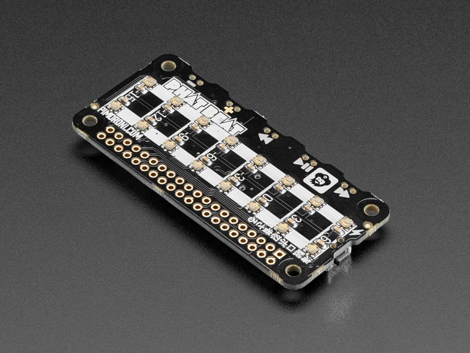Adafruit Pimoroni pHAT BEAT voor Raspberry Pi zero