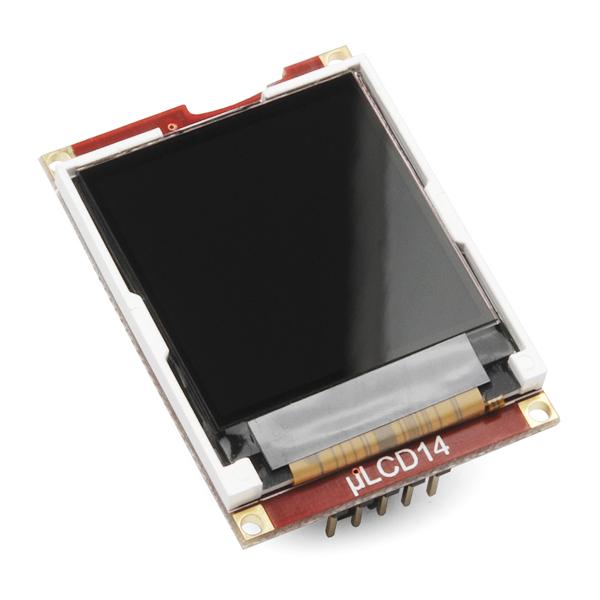 Módulo LCD miniatura serial - 1,44" (uLCD-144-G2 GFX)