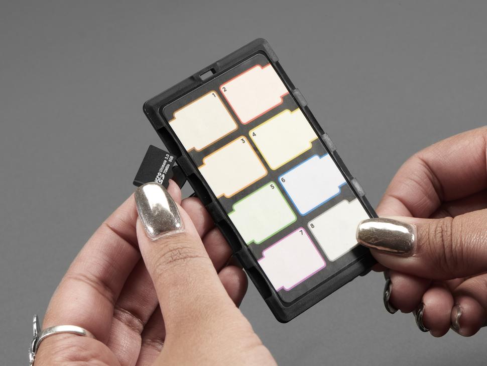 Adafruit DiMeCard 8 microSD-kaarthouder