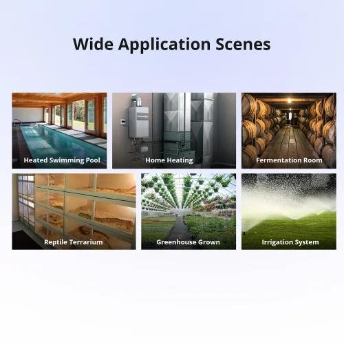 Sonoff THR316D Wi-Fi Smart Swch 16A Wireless Swch Moduli Domotici Intelligenti Con Sensore Di Temperatura Monor Di Umidà - Foto 12