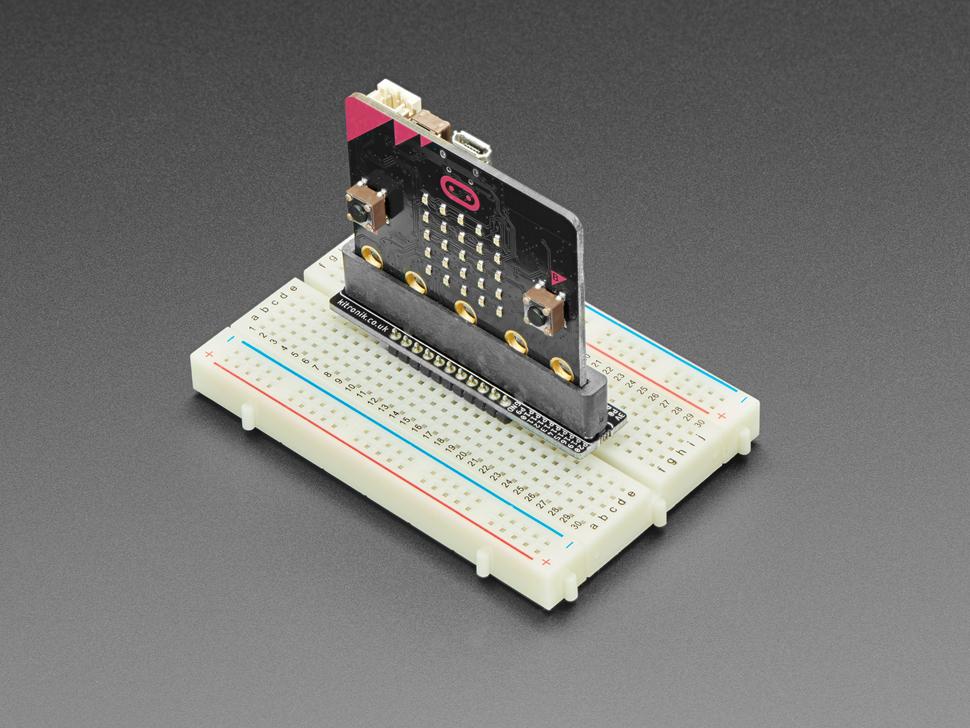 Adafruit Kitronik breadboard breakout voor BBC Micro:bit